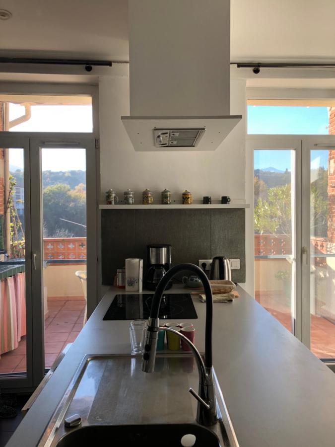 Apartamento Le Kerrete Céret Exterior foto